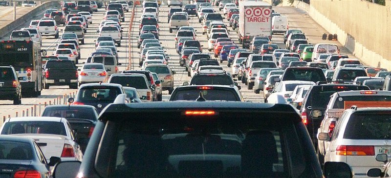 Highway traffic in Miami